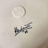 Large porcelain dish, Siena model, by Bjorn Wiinblad for Rosenthal, Germany