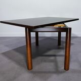 Extendable teak dining table