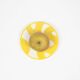 Small plate - yellow brush