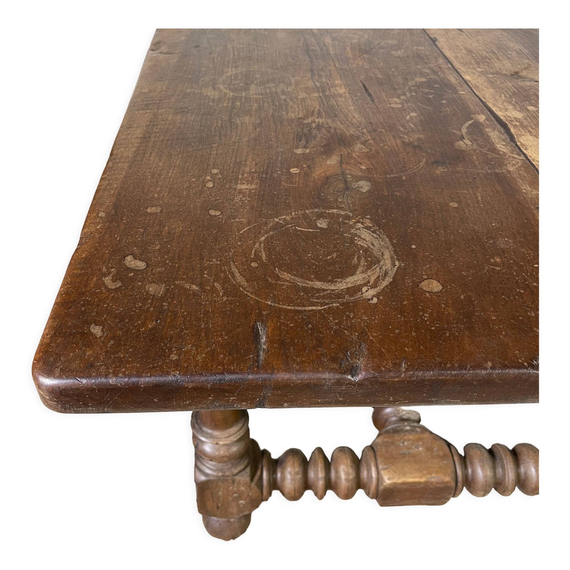 Oak farmhouse table