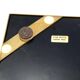 Hollywood regency brass and leaves resin tray, Montagnani Firenze Italy 1970s