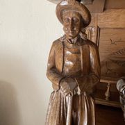 Superb Breton buffet finely carved