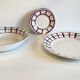 Set of 7 ceramic dishes hbcm béarn france