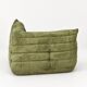 Michel Ducaroy for Ligne Roset Olive Togo 2-seat Sofa and corner seat, Set of 2