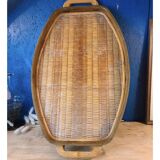 Vintage woven tray