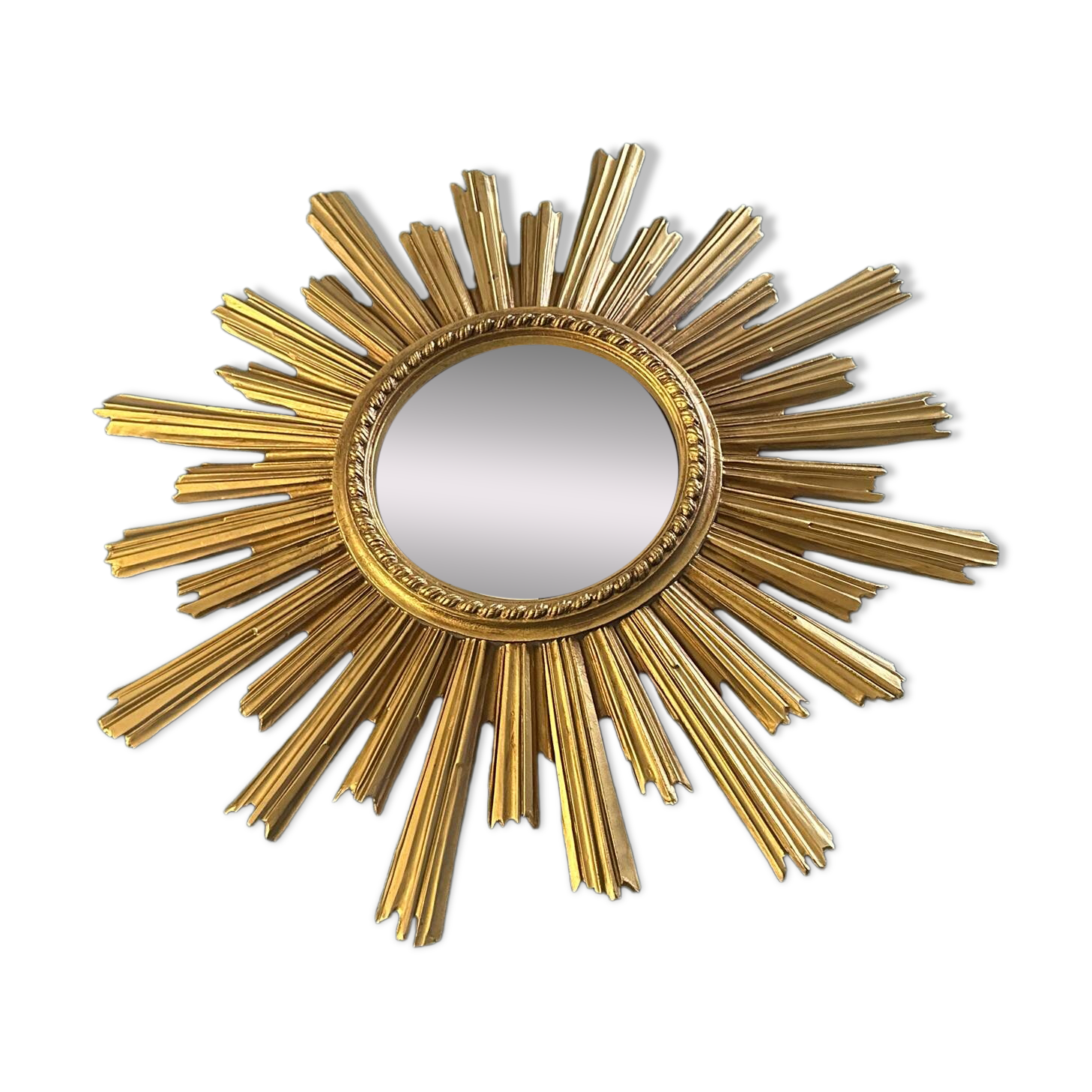 Vintage 1960s Witch Eye Sun Mirror