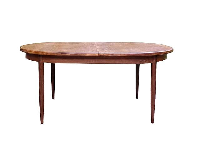 G PLAN oval dining table vintage teak 1960s extendable