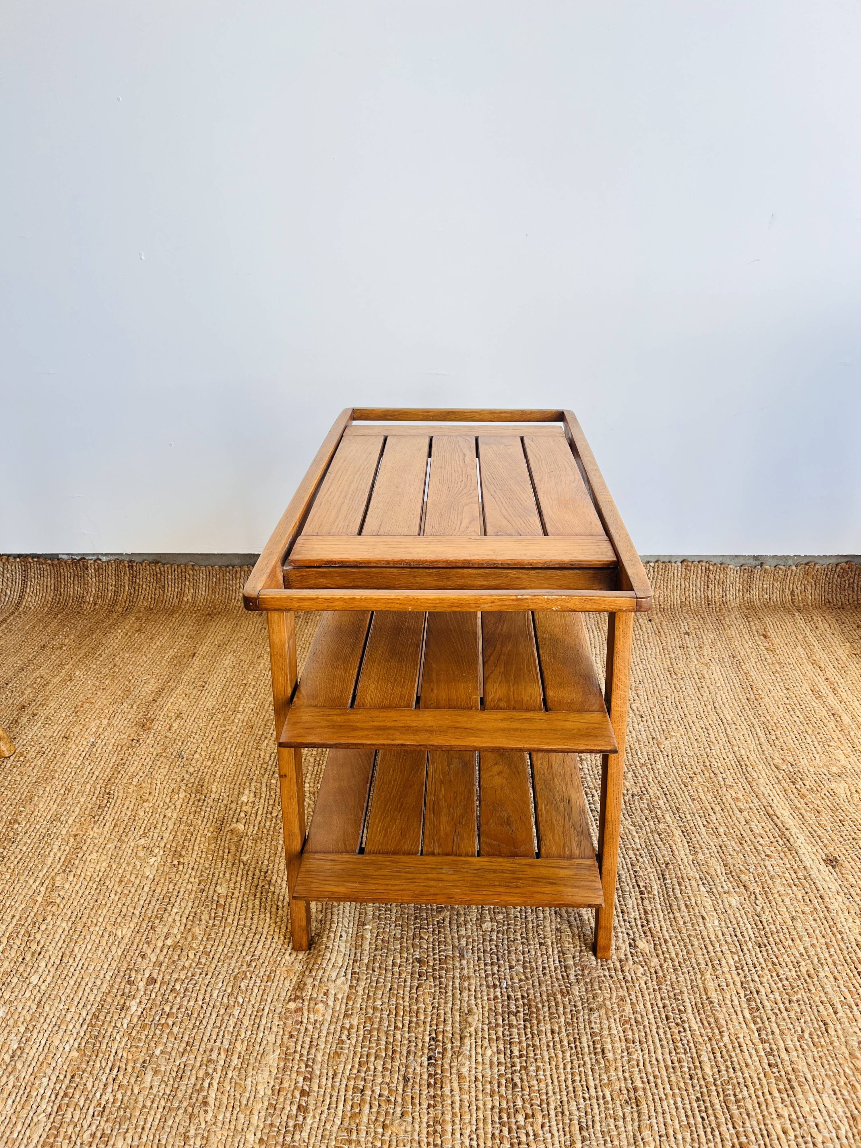 Scandinavian wooden sideboard by René-Jean CAILLETTE