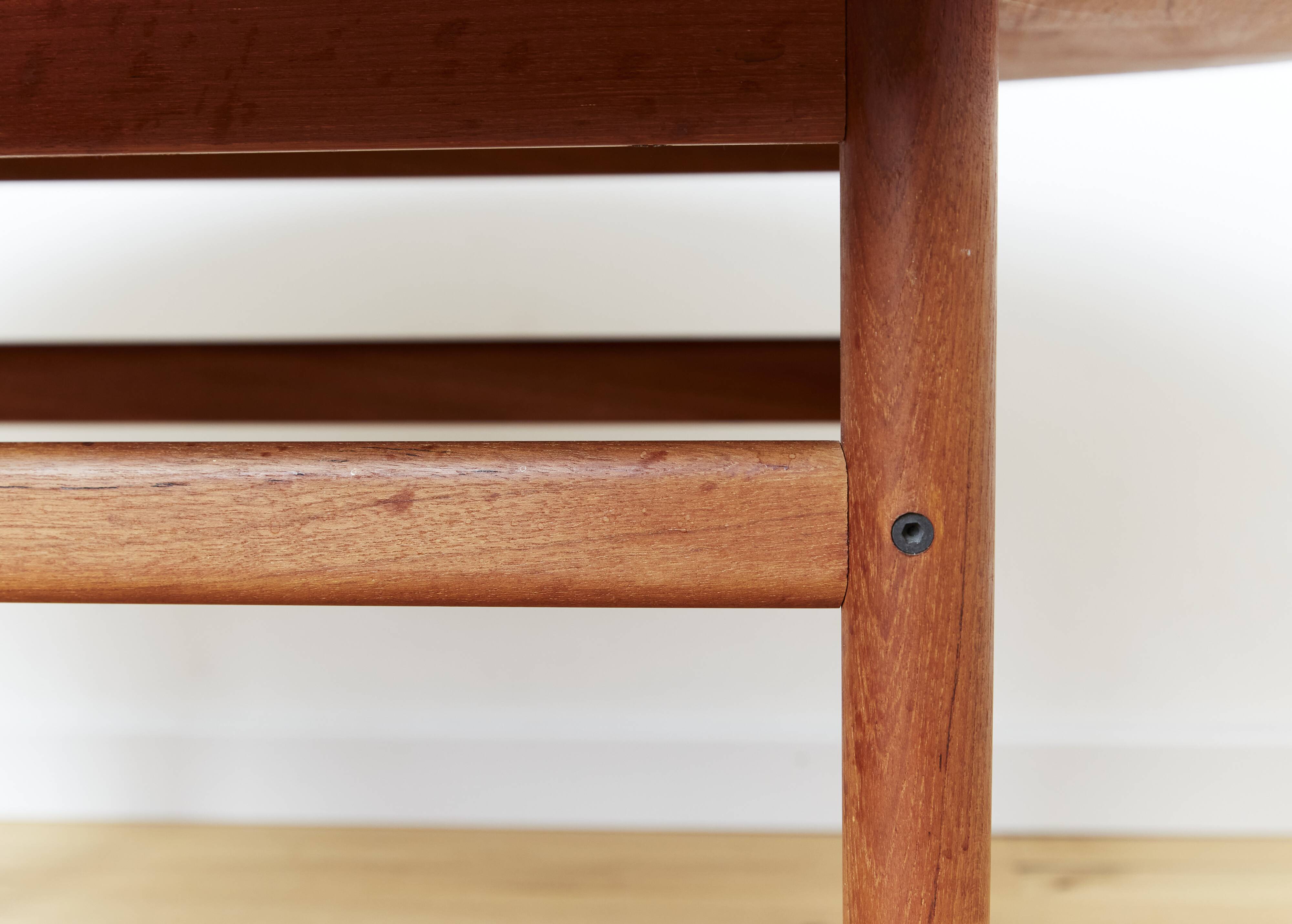 Table basse vintage par Niels Bach pour Niels Bach As, années 1960