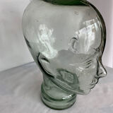 Moulded glass head, Marotte