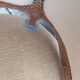 Paire de fauteuils corbeille louis XV en Noyer sculpté