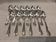 12 silver-plated soup spoons, Christofle goldsmith, Spatours model