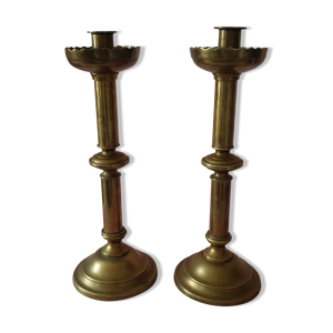 paire de grand chandeliers