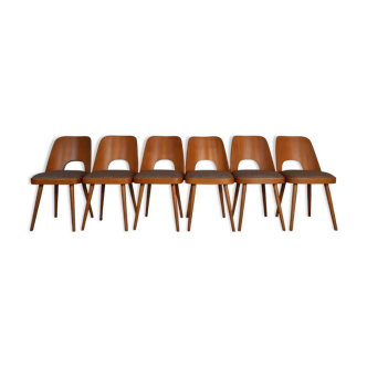 Chair TON 515 in Beech, design Oswald Haerdtl 1955