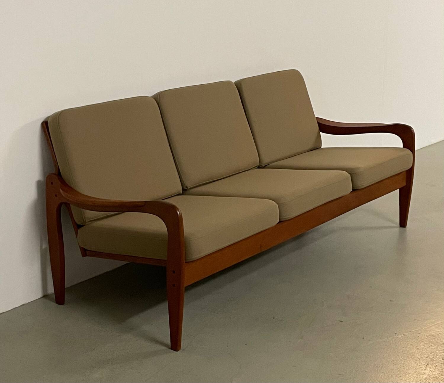 Teak sofa by Gelderland 1960s MCM MidCentury