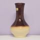 Vintage beige & brown west germany vase bay
