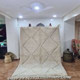 Handmade wool Berber rug 250x150 cm