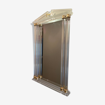 Vintage plexiglass mirror 71x113cm