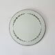 Miroir rond vintage sans cadre avec biseau