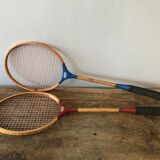 2 raquettes de badminton vintage