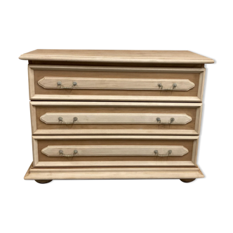 Commode bois brut