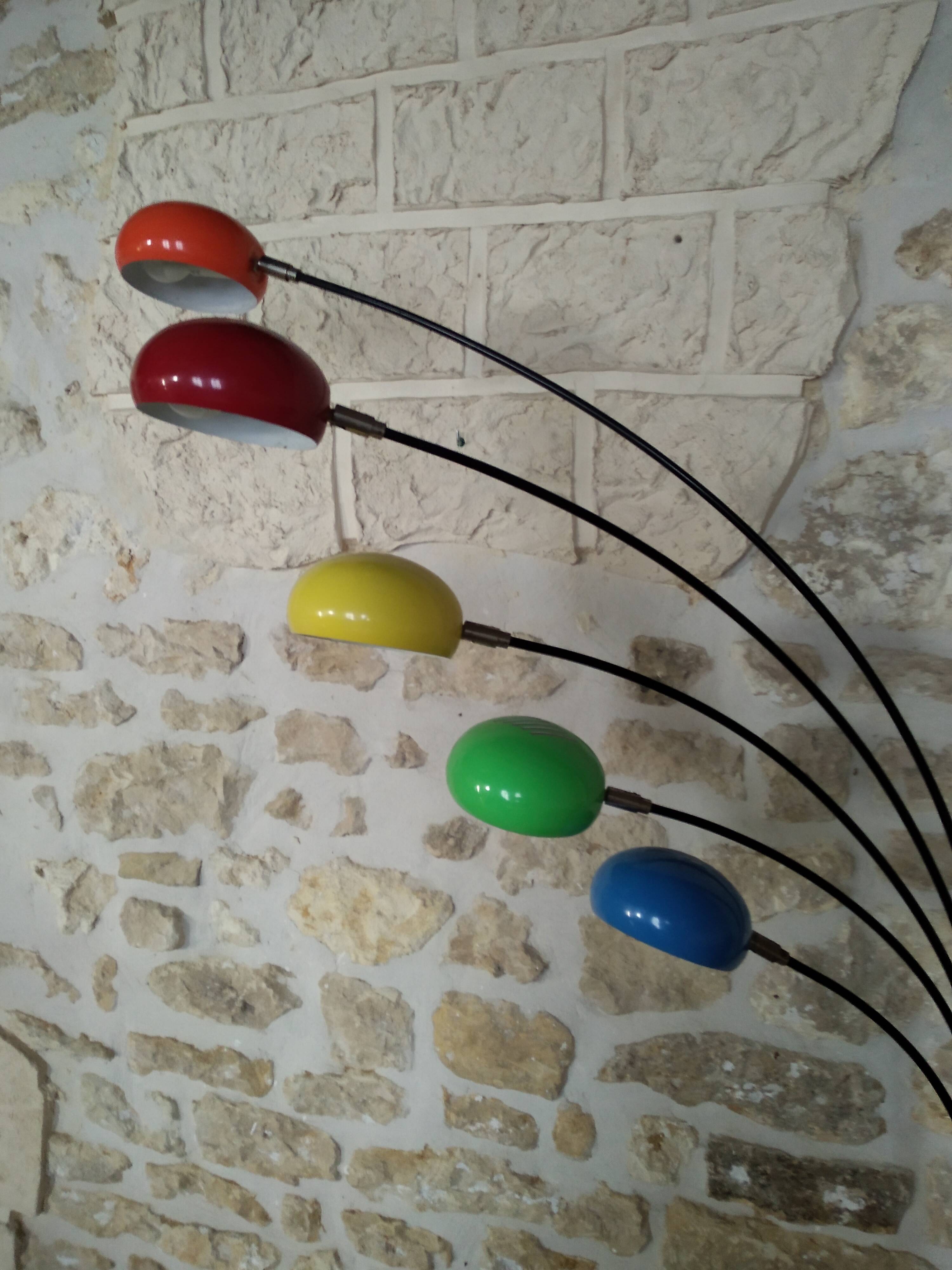 Retro floor lamp from the 80s