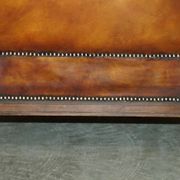 Chesterfield Club Armchair in Hand-Dyed Leather