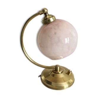 Old articulated bedside lamp