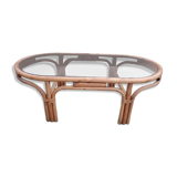 Rattan coffee table