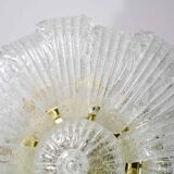 Garda, luxury Italian Murano glass ceiling light or flush mount, 1980s