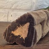 Wooden sculpture statuette