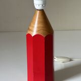 Vintage 80s designer pencil lamp