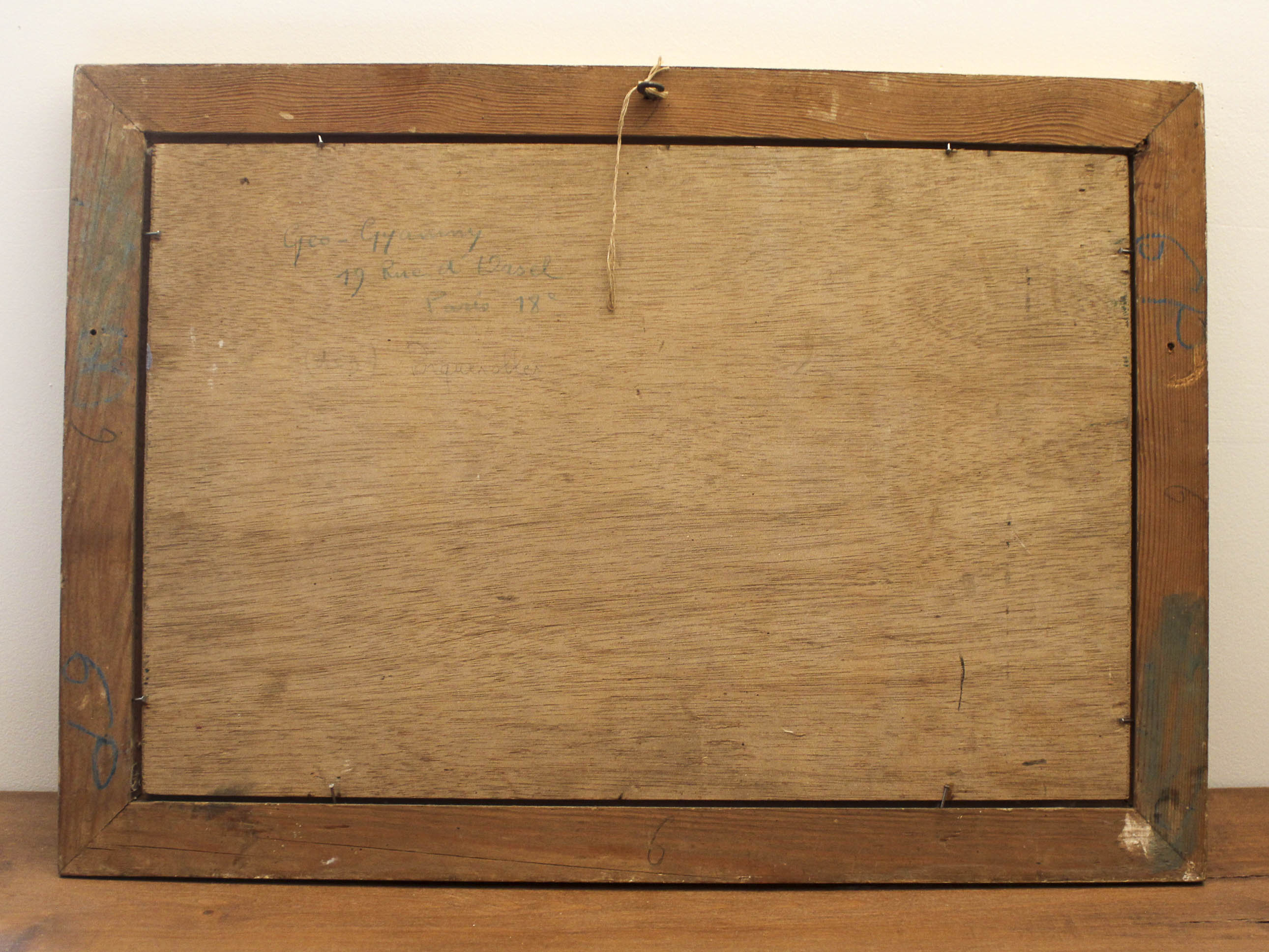 Oil on Panel Porquerolles by Geo Gyaniny