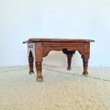 Antique stool bench carved Louvre stores