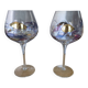 Pair of large tasting glasses / balloon in Paris crystal