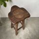 Tabouret haut brutaliste