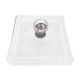 Vintage Hustadt Leuchten glass ceiling light