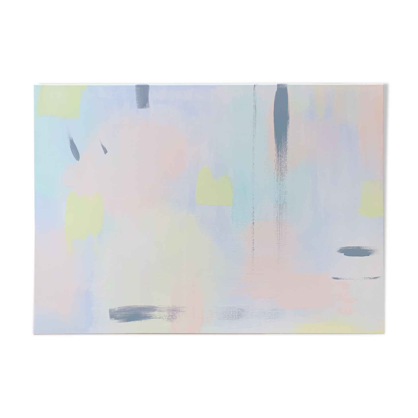 Modern abstract art canvas Forbidden Colours