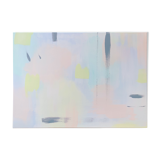 Modern abstract art canvas Forbidden Colours