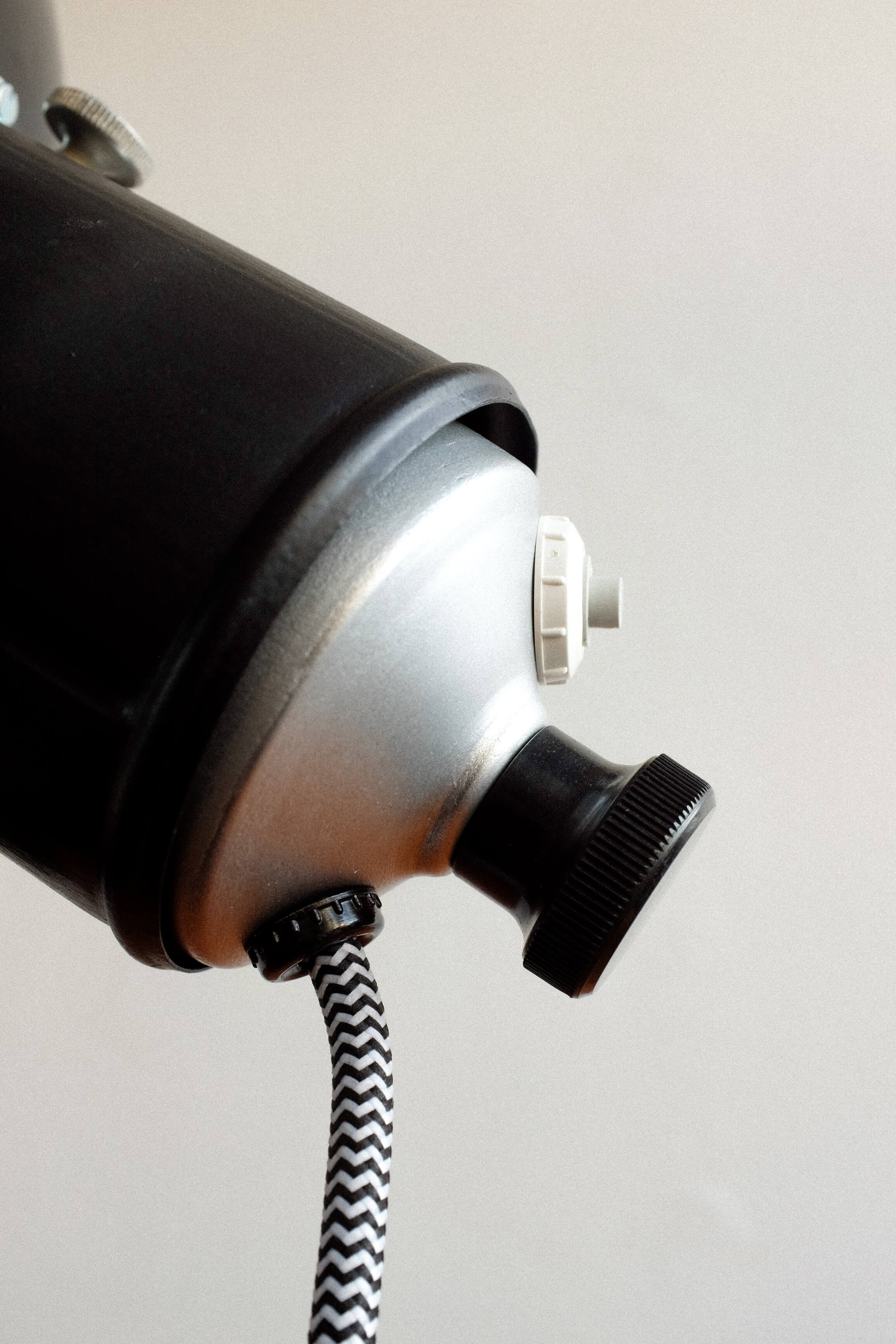 Czechoslovakian industrial adjustable table lamp, 1960s