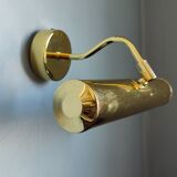 Vintage brass wall lamp
