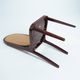Thonet High Back Velvet Chairs No. 567 by Otto Prutscher