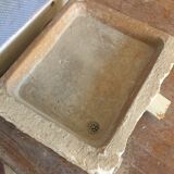 Dressed stone sink