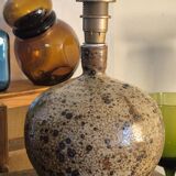 Pied lampe grès
