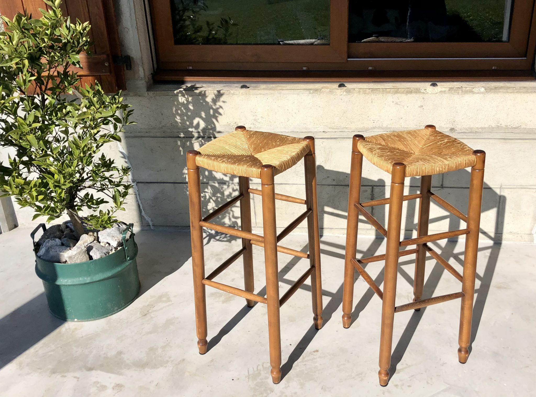 Pair of vintage bar stools