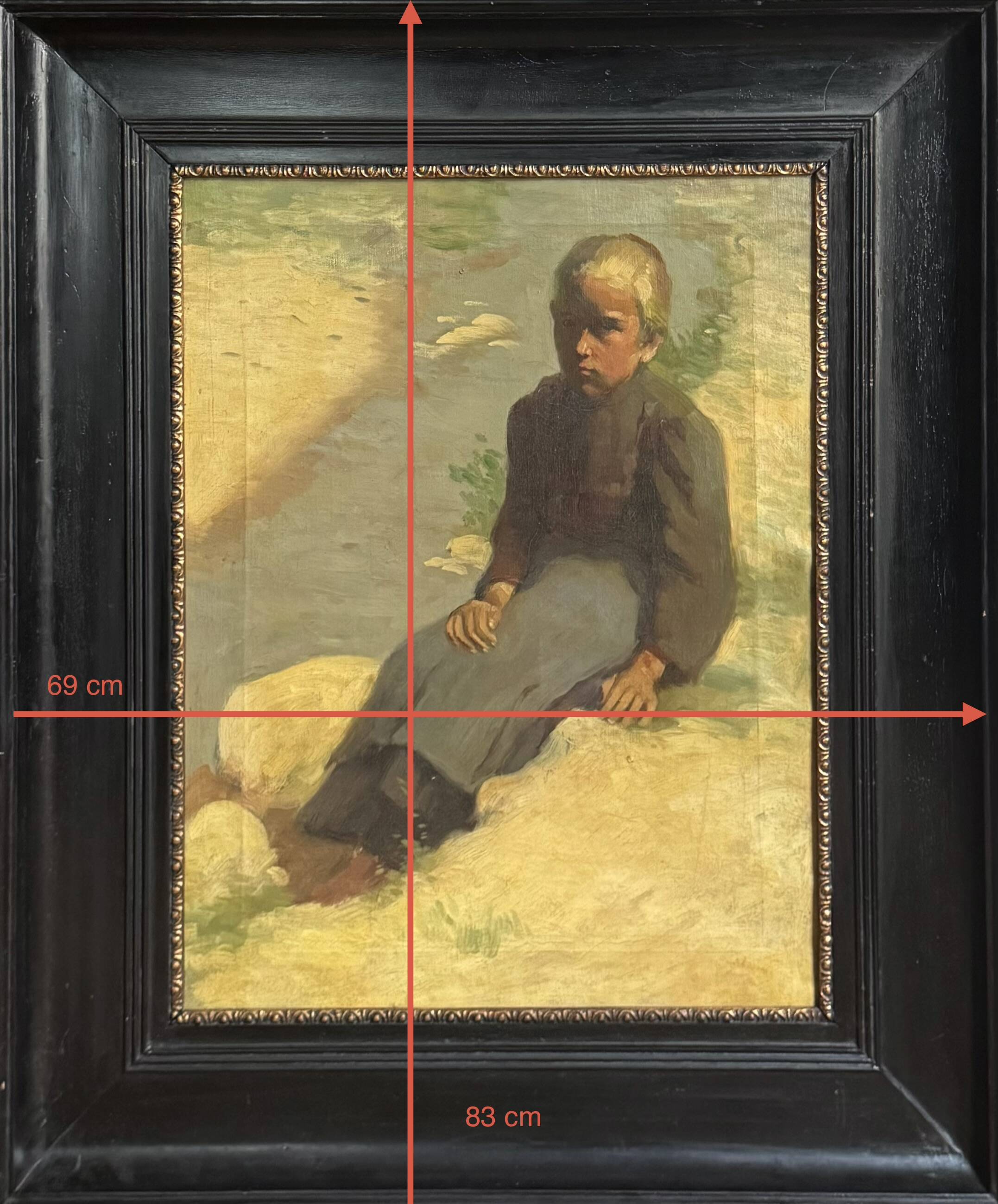 Jeune fille au bord de l’eau