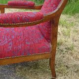Restored Voltaire armchair