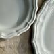 Duo de plats terre de fer Gien ivoire
