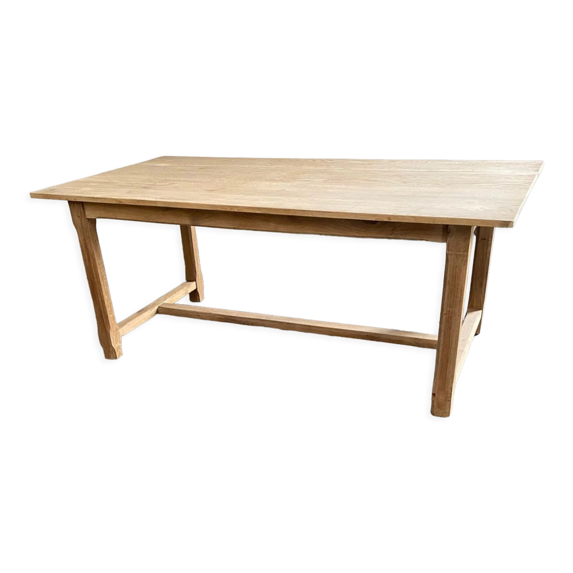 Stripped farmhouse table