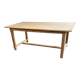 Stripped farmhouse table